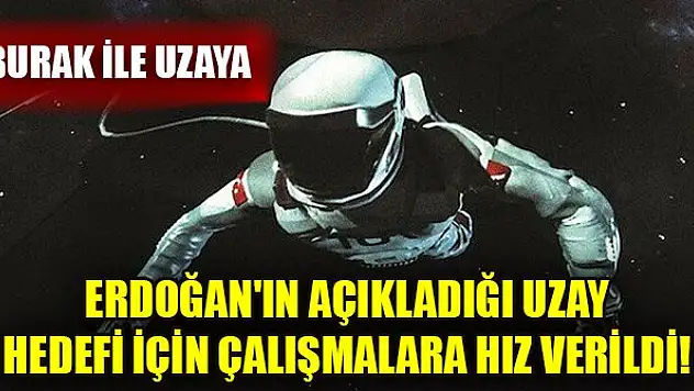 Ay'a yolculuk BURAK projesi ile gerçekleşecek