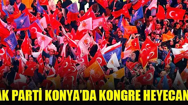 AK Parti Konya'da kongre heyecanı