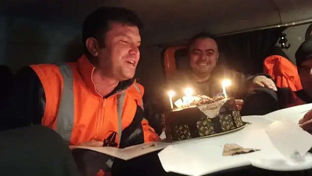 Alacabel'de doğum günü sürprizi