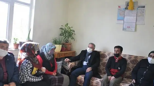 Kaymakam Çelik'ten ev ziyaretleri