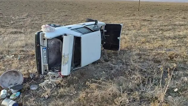 Konya'da trafik kazası: 3 yaralı