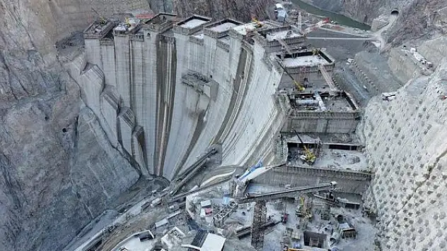 Yusufeli Barajı'nın temeli 8 yıl önce atıldı