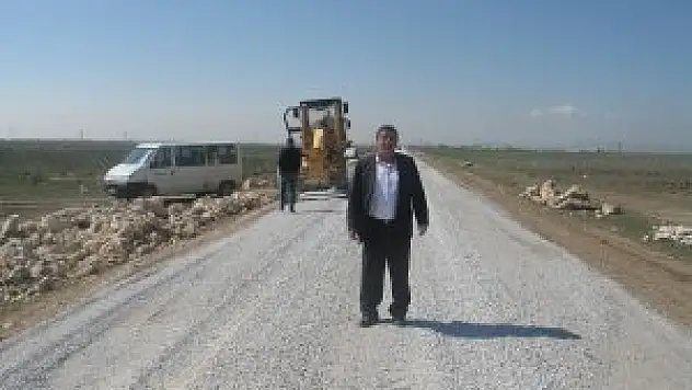 Altınekin'de kumlama çalışmaları