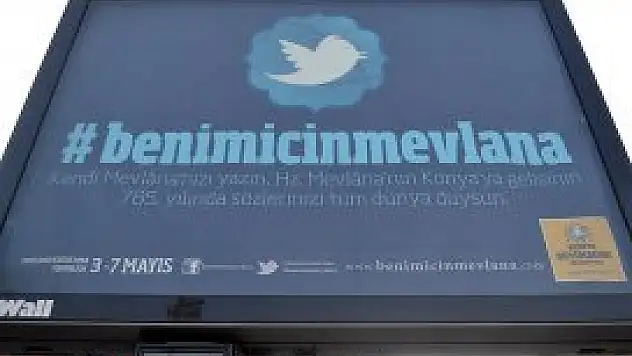 Sosyal medya, 'Benim için Mevlana' diyor