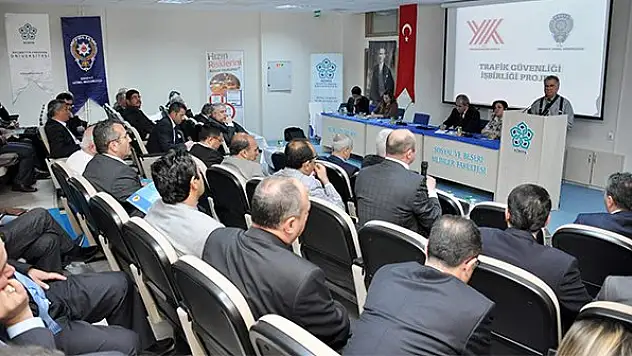 NEÜ'de trafik güvenliği işbirliği protokolü toplantısı