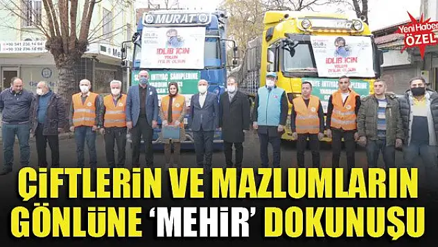 Çiftlerin ve mazlumların gönlüne 'Mehir' dokunuşu