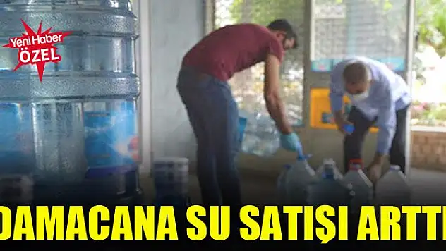 Damacana su satışı arttı