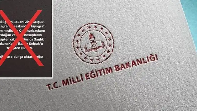 MEB, resmi iletişim kanallarınca paylaşılmayan içeriklere itibar edilmemesini istedi