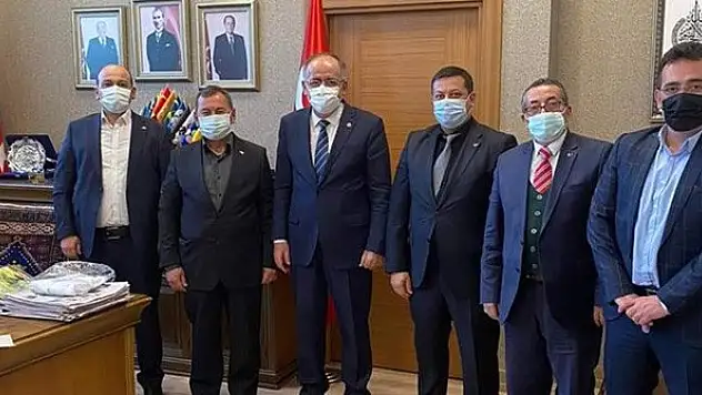 MHP Kulu İlçe Yönetimi, Genel Başkan Yardımcısı Mustafa Kalaycı'yı ziyaret etti