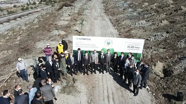 GÜBRETAŞ topraktan aldığı gücü geleceğe miras bırakıyor