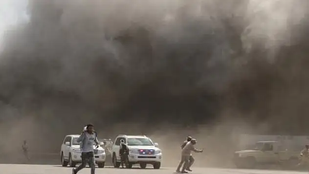 Yemen'de koalisyon güçlerinden hava saldırıları