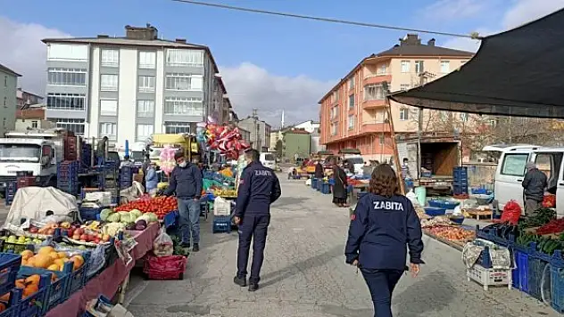 Seydişehir'de salgınla mücadelede denetim faaliyetleri sürüyor