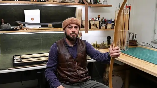 'Okçu Bekir', geleneksel Türk oklarını gelecek kuşaklara aktarıyor