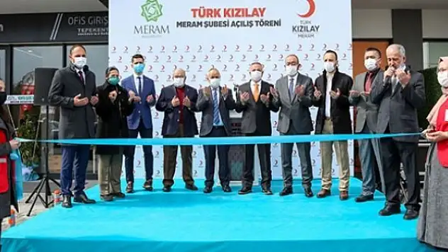 Kızılay Meram yeni hizmet binasına kavuştu