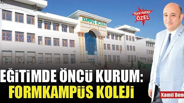 Eğitimde öncü kurum: Formkampüs Koleji