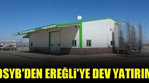 DSYB'den Ereğli'ye dev yatırım