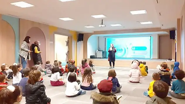 Miniklere Afet Farkındalık eğitimi verildi
