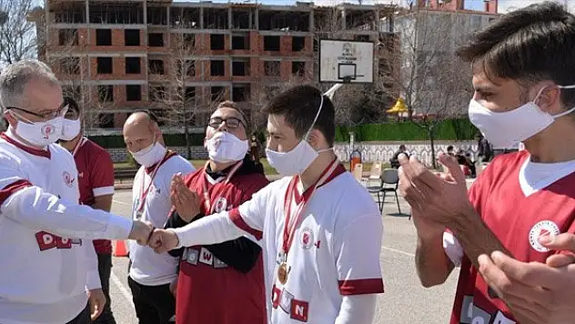 KTÜN'de 'Down Futsal' etkinliği düzenlendi