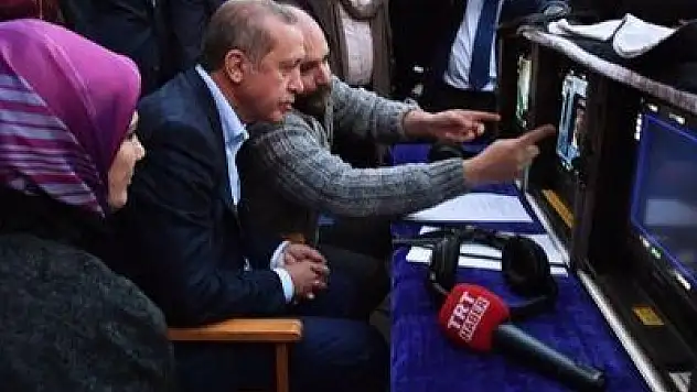 Erdoğan 'Filinta' setinde