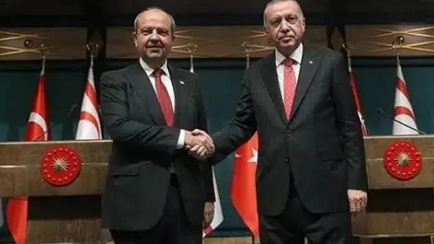 Ersin Tatar'dan Cumhurbaşkanı Erdoğan'a tebrik