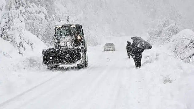 Yoğun kar uyarısı: 40 santimetreyi bulabilir