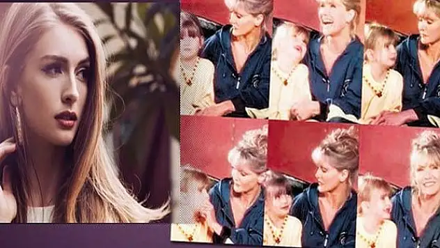 İşte Yasemin Allen'ın çocukluk görüntüleri