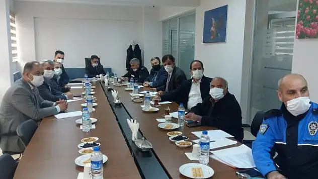Seydişehir'de güvenlik toplantısı yapıldı