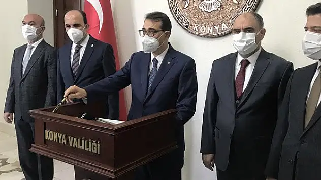 Enerji ve Tabii Kaynaklar Bakanı Fatih Dönmez Konya'da