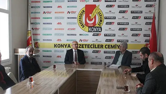 Seyit Ali Büyük, Gazeteciler Cemiyeti'ni ziyaret etti