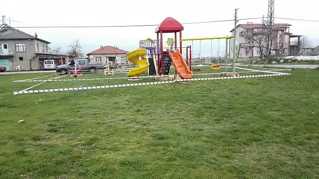 Beyşehir'de parklar donatılıyor