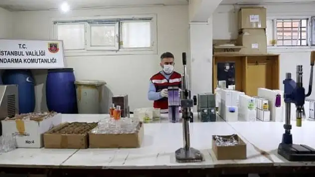 İstanbul'da 40 bin sahte parfüm ele geçirildi