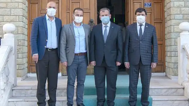 Mehir Vakfı'ndan Müftü Öge'ye ziyaret