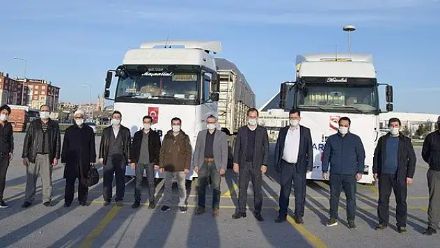 KOMÜT'ten Suriye sınırına yardım eli