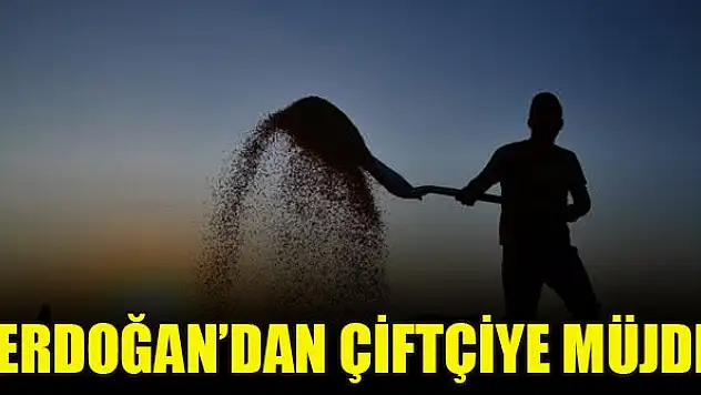 Cumhurbaşkanı Erdoğan'dan çiftçiye destek talimatı