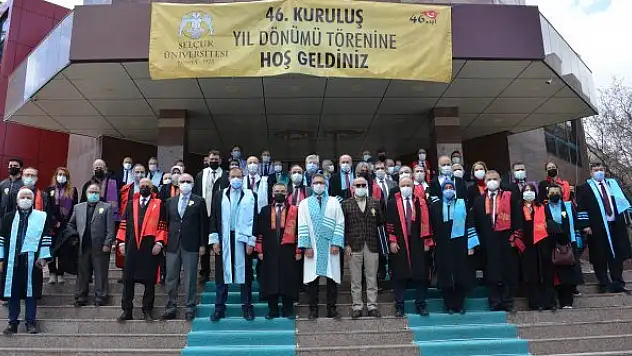 Selçuk Üniversitesi 46 yaşında