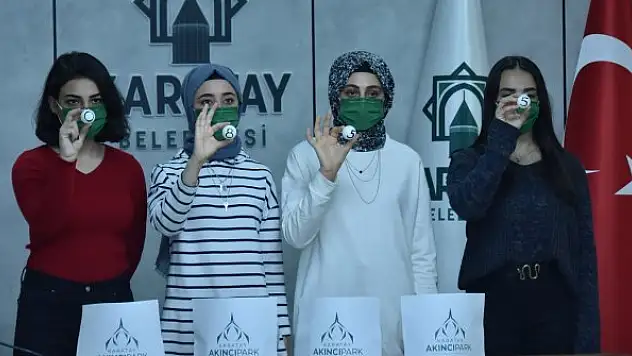 Karatay Belediyesi öncülüğünde kurulan Akıncı Park'ta kura heyecanı yaşandı