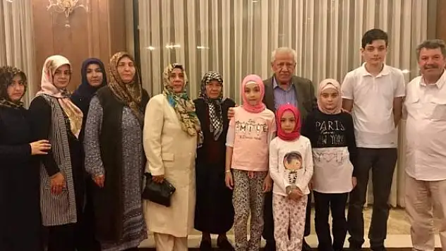 Şehit ailelerinden Özkaymak ailesine taziye