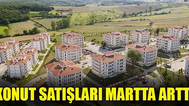 Konut satışları martta arttı