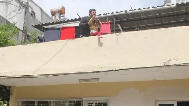 4 yaşındaki kızını rehin alan baba tutuklandı