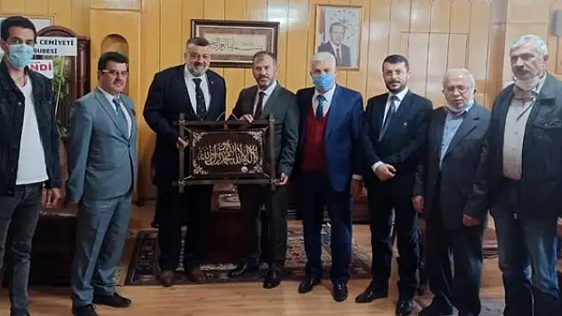 Müftü Öge'ye hayırlı olsun  ziyaretleri devam ediyor