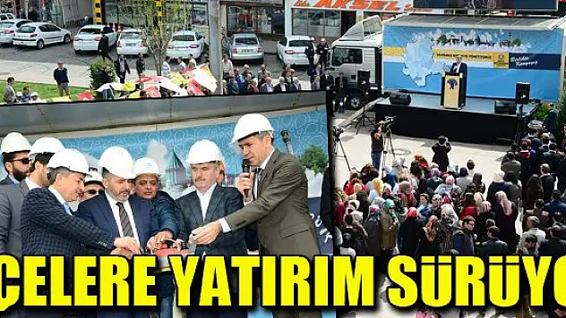 Konya'da ilçelere yatırım sürüyor