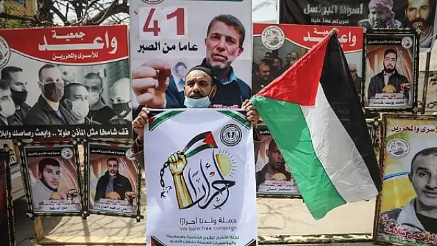 Gazzeliler, Filistinlilere destek için eylem yaptı