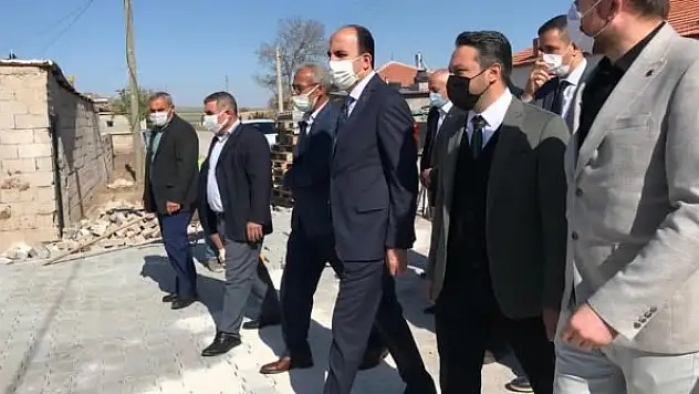 100 bin metrekare Ereğli mahallerine kilitli taş
