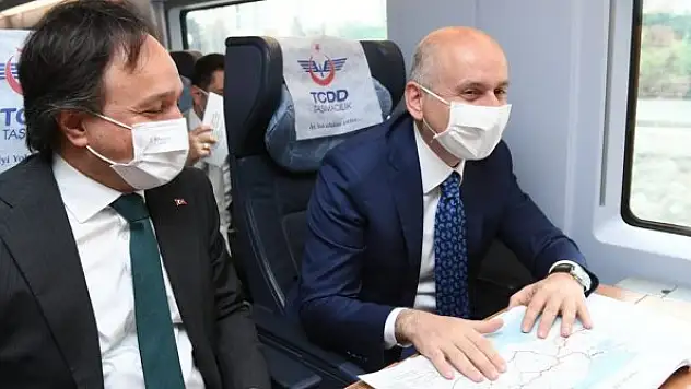 Bakan Karaismailoğlu, Konya-Karaman YHT Hattı'nın test sürüşünü yapacak