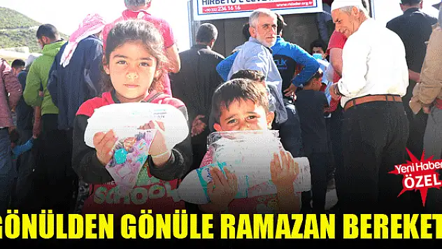 Hayırda yarışıyorlar