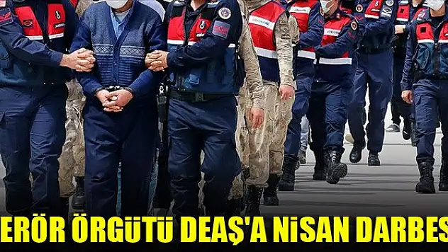 Terör örgütü DEAŞ'a nisan darbesi