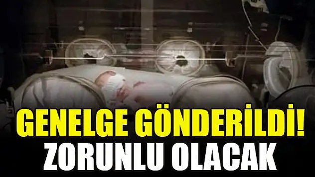 Genelge gönderildi! Zorunlu olacak