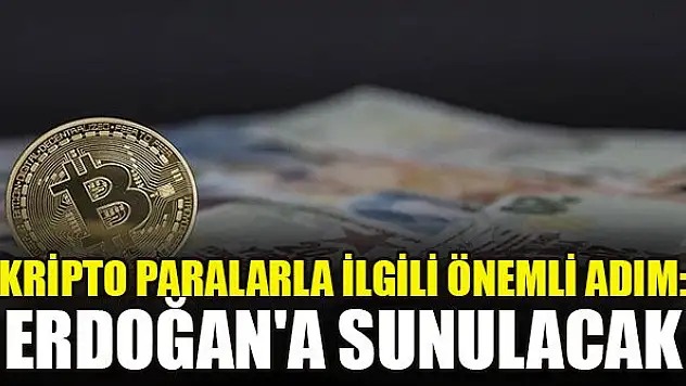 Kripto paralarla ilgili önemli adım: Erdoğan'a sunulacak