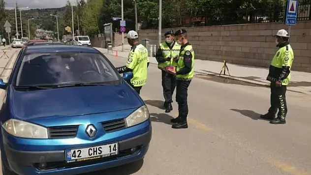 Bozkır'da 'Emniyet Kemerimi Unutmam' etkinliği