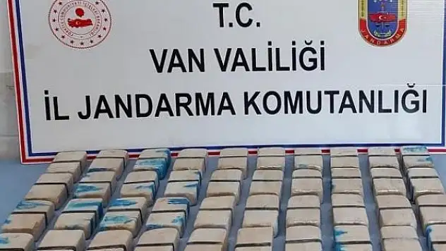 Van'da 21 kilogram eroin ele geçirildi
